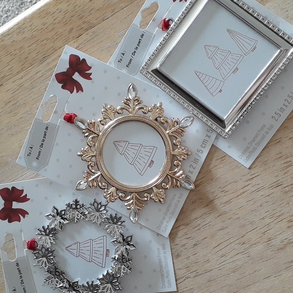 NWT Bundle of 3 Picture Frame Ornaments P100 - Picture 11 of 11